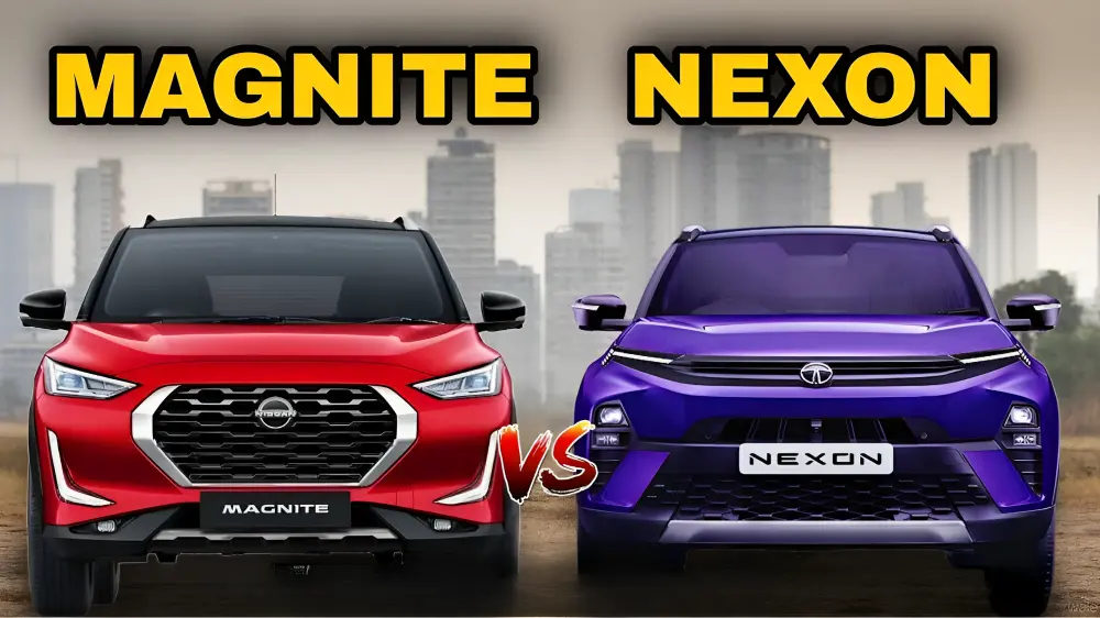 Nissan Magnite vs Tata Nexon