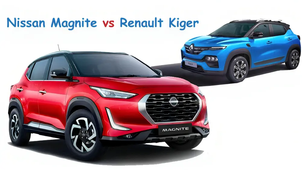 Nissan magnite vs renault kiger