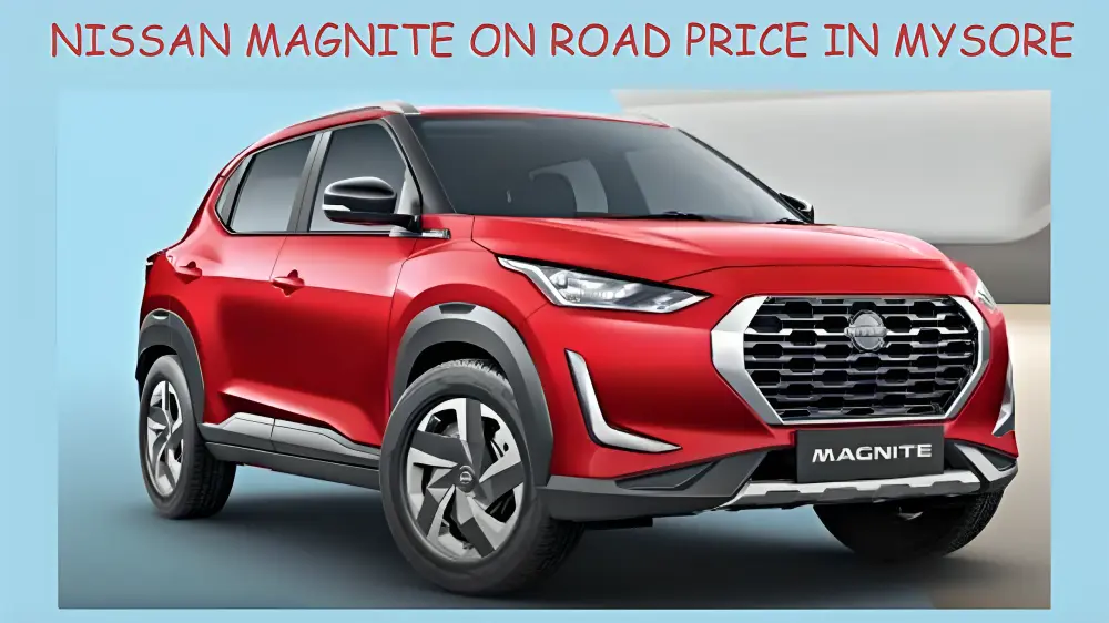 Nissan Magnite on road price in mysore