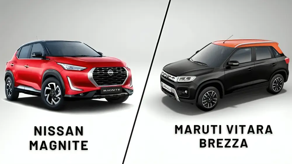 Nissan Magnite vs Brezza