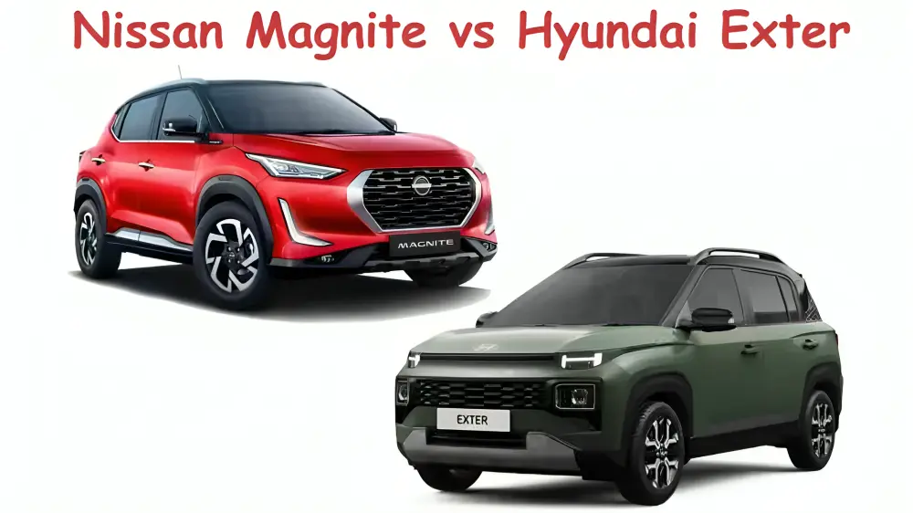Nissan Magnite vs Hyundai Exter